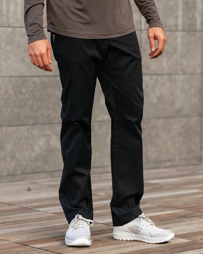 KETL Mtn Tomfoolery Travel Pant 30" Inseam Black Men's - Casual Pants - Tomfoolery Travel Pant 30"