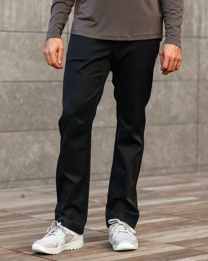 KETL Mtn Tomfoolery Travel Pant 30" Inseam Black Men's Casual Pants Tomfoolery Travel Pant 30"