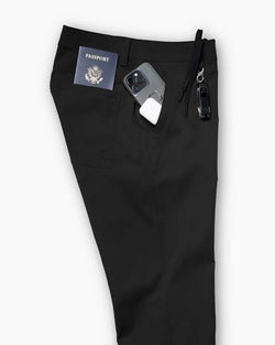 KETL Mtn Tomfoolery Travel Pant 30" Inseam Black Men's - Casual Pants - Tomfoolery Travel Pant 30"