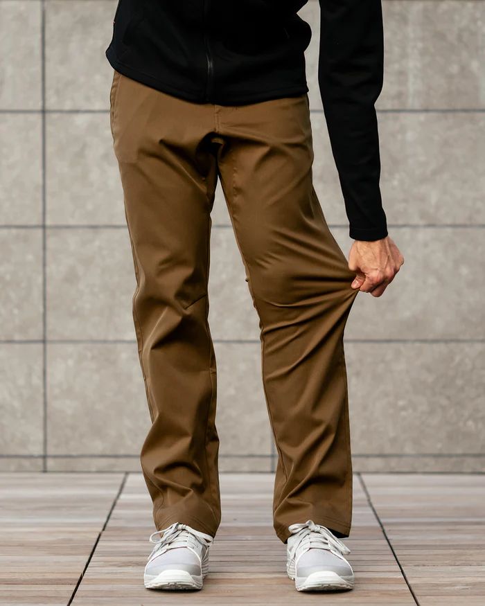 Ketl Mtn Tomfoolery Travel Pant Relaxed Fit 30" Inseam Brown Men's Casual Pants Tomfoolery Travel Pant 30"