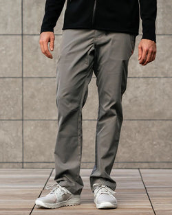 KETL Mtn Tomfoolery Travel Pant Relaxed Fit 30" Inseam Grey