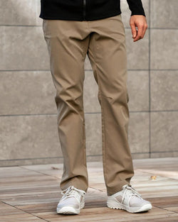 KETL Mtn Tomfoolery Travel Pant Relaxed Fit 30" Inseam Khaki Men's