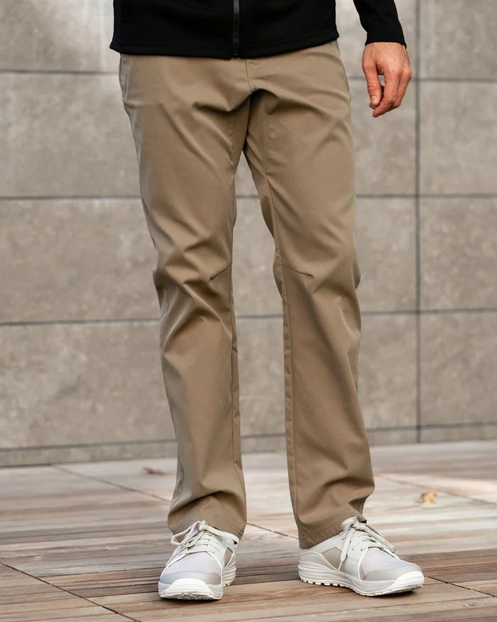 KETL Mtn Tomfoolery Travel Pant Relaxed Fit 30" Inseam Khaki Men's - Casual Pants - Tomfoolery Travel Pant 30"