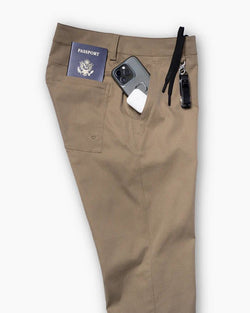 KETL Mtn Tomfoolery Travel Pant Relaxed Fit 30" Inseam Khaki Men's - Casual Pants - Tomfoolery Travel Pant 30"