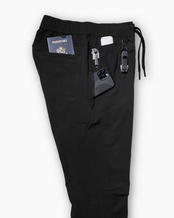 KETL Mtn Vent Jogger'ish Lightweight Travel Pants 30" Inseam Black Men's - Casual Pants - Vent Jogger'ish Lightweight Travel Pants 30"