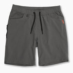 KETL Mtn Vent Lightweight Shorts 9" Inseam: Summer Hiking & Travel - Ultra-Breathable Airflow Stretch Grey Men's Short/Bib Short Vent Lightweight Shorts 9"