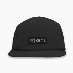 Ketl Mtn Venture Air V.2 5 Panel Mesh Hat Black One Size - Hats - Venture Air 5 Panel Mesh Hat V.2