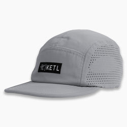 Ketl Mtn Venture Air V.2 5 Panel Mesh Hat Grey One Size MPN: VA.V2.HAT.GRY UPC: 810112313253 Hats Venture Air 5 Panel Mesh Hat V.2