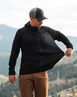 KETL Mtn RLT Merino VF Series Hoodie Black Men's