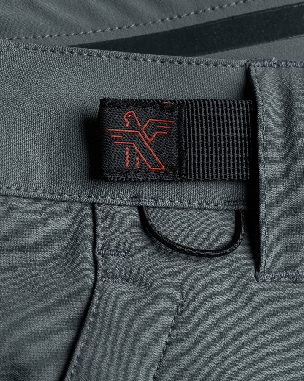 KETL Mtn Virtue Hybrid Shorts V3 12" Inseam: Swim, Hike, Travel, Lounge, Bike - Men's Hiking Chino Style Lightweight Blue Fog Short/Bib Short Virtue V.3 12" Hybrid Shorts