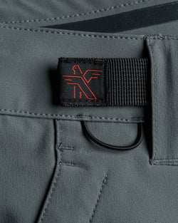 KETL Mtn Virtue Hybrid Shorts V3 12" Inseam: Swim, Hike, Travel, Lounge, Bike - Men's Hiking Chino Style Lightweight Blue Fog Short/Bib Short Virtue V.3 12" Hybrid Shorts