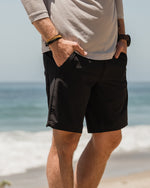 KETL Mtn Virtue Hybrid Shorts V3 9" Inseam: Swim, Hike, Travel, Lounge, Bike - Men's Hiking Chino Style Lightweight Black