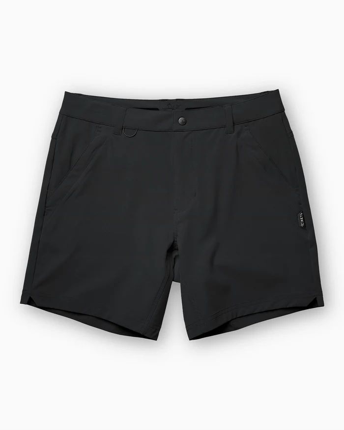KETL Mtn Virtue V.3 Hybrid MTB Shorts 7" Black Men's Short/Bib Short Virtue V.3 7" Hybrid Shorts