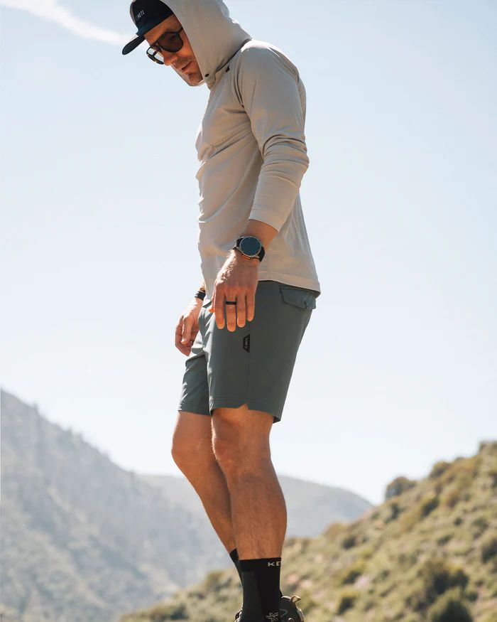 KETL Mtn Virtue V.3 Hybrid MTB Shorts 7" Blue Fog Men's Short/Bib Short Virtue V.3 7" Hybrid Shorts