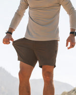 KETL Mtn Virtue V.3 Hybrid MTB Shorts 7" Brown Men's Short/Bib Short Virtue V.3 7" Hybrid Shorts