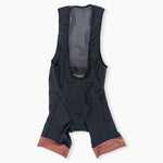 KETL Mtn Canyon MTB Bib: Triple Pocket Chamois Mountain Bike Specific Bibs Black/Rust Men's Short/Bib Short Canyon Bib