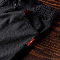 KETL Mtn Vent Lightweight Pants 34" Inseam: Summer Hiking & Travel - Ultra-Breathable, Packable & Stretchy - Black Men's