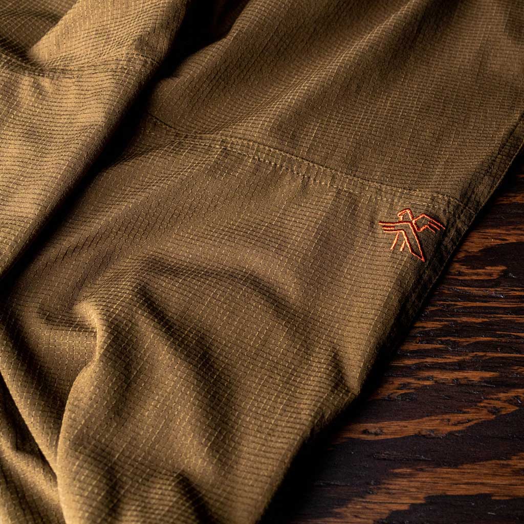 KETL Mtn Vent Lightweight Pants 32" Inseam: Summer Hiking & Travel - Ultra-Breathable, Packable & Stretchy - Brown Men's Casual Pants Vent Jogger'ish Lightweight Travel Pants 32"