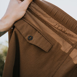 KETL Mtn Vent Lightweight Pants 32" Inseam: Summer Hiking & Travel - Ultra-Breathable, Packable & Stretchy - Brown Men's - Casual Pants - Vent Jogger'ish Lightweight Travel Pants 32"