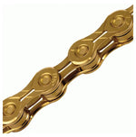 KMC X11EL Extra Light Chain - 11-Speed, 118 Links, Gold - Chains - X11EL Chain