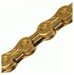 KMC X11EL Extra Light Chain - 11-Speed, 118 Links, Gold - Chains - X11EL Chain