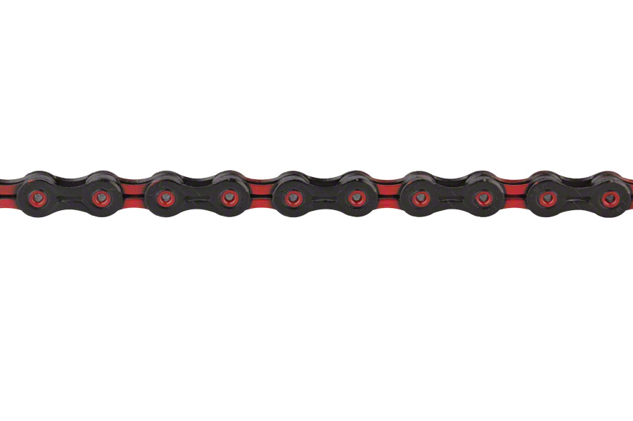 KMC DLC 11 Chain - 11-Speed, 118 Links, Black/Red MPN: CN11627 UPC: 766759711627 Chains DLC 11 Chain
