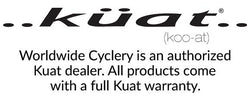 Kuat NV 2.0 Hitch Bike Rack - 2-Bike, 2" Receiver - Black Metallic/Gray Anodize - Hitch Bike Rack - NV 2.0 Hitch Bike Rack