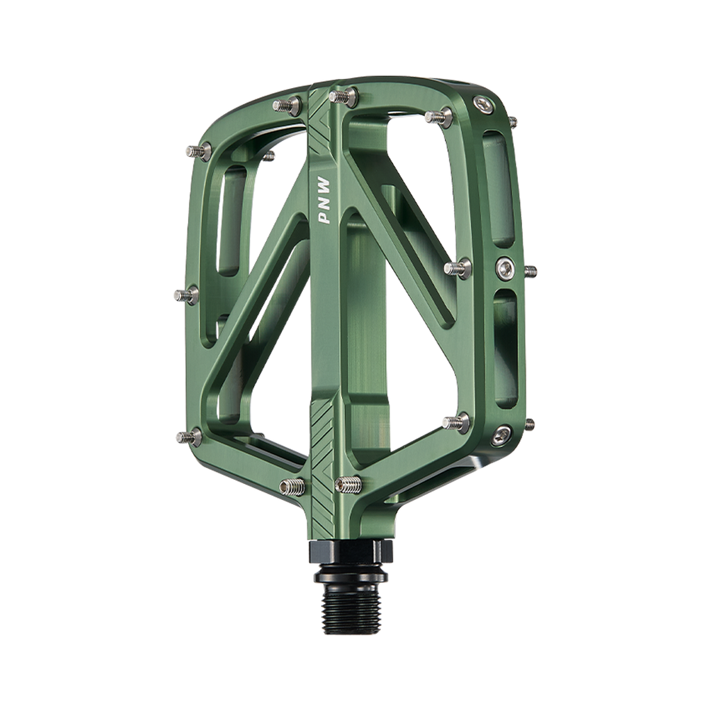 PNW Loam Gen 2 Alloy Pedals, Moss Green - Pedals - Loam Gen 2