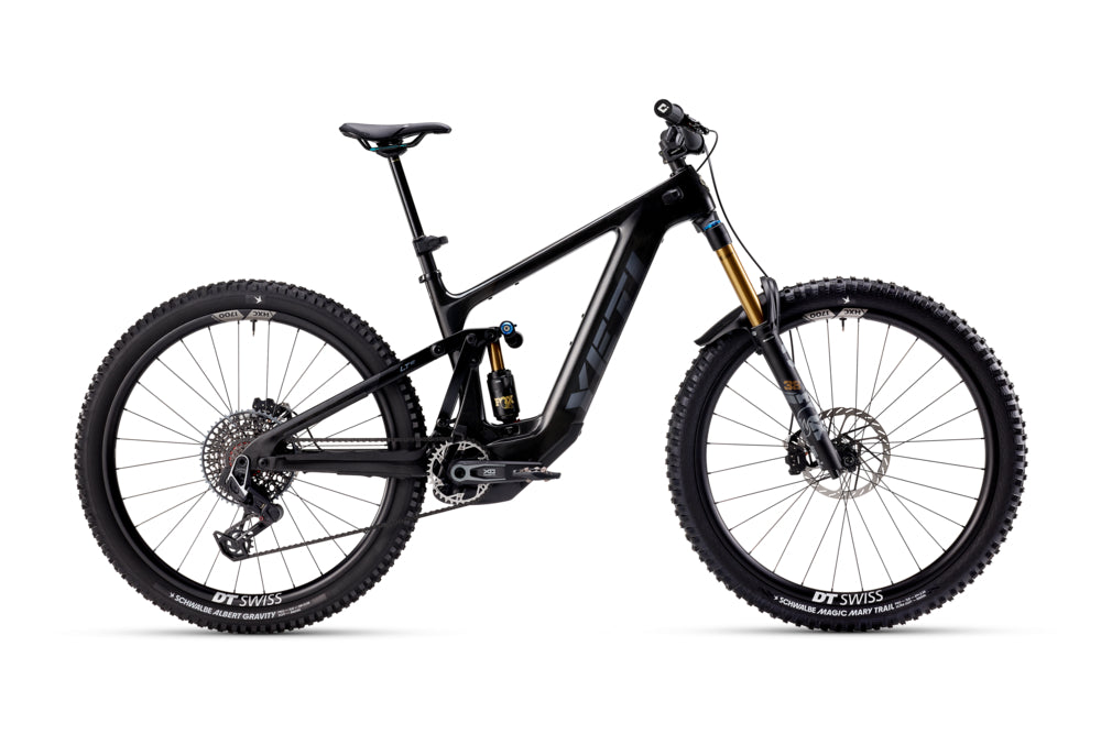 Yeti LTe Turq Series Complete E-Bike w/ T3 X0 T-Type Build, Black E-Mountain Bike LTe
