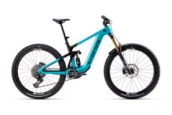 Yeti LTe Turq Series Complete E-Bike w/ T3 X0 T-Type Build, Turquoise E-Mountain Bike LTe