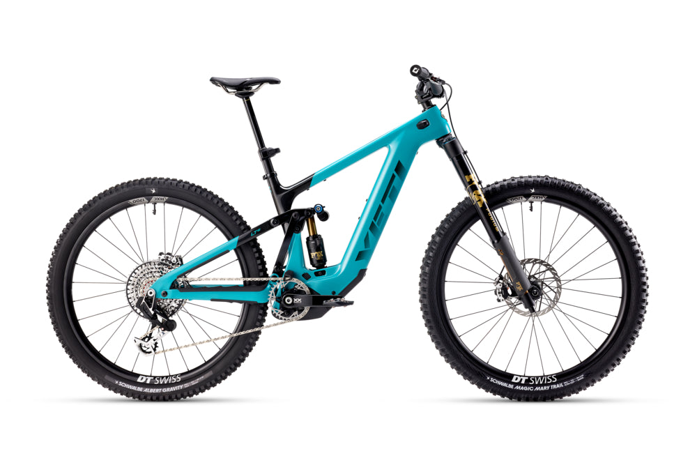 trekking e bikes 2020 Yeti LTe Turq Series Complete E-Bike w/ T4 XX T-Type Build, Turquoise