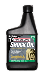 Finish Line Shock Oil 2.5 Weight, 16oz MPN: S00162501 UPC: 036121700109 Suspension Oil and Lube Shock Oil