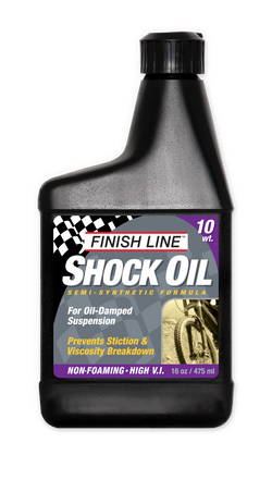 Finish Line Shock Oil 10 Weight, 16oz MPN: S00161001 UPC: 036121700130 Suspension Oil and Lube Shock Oil