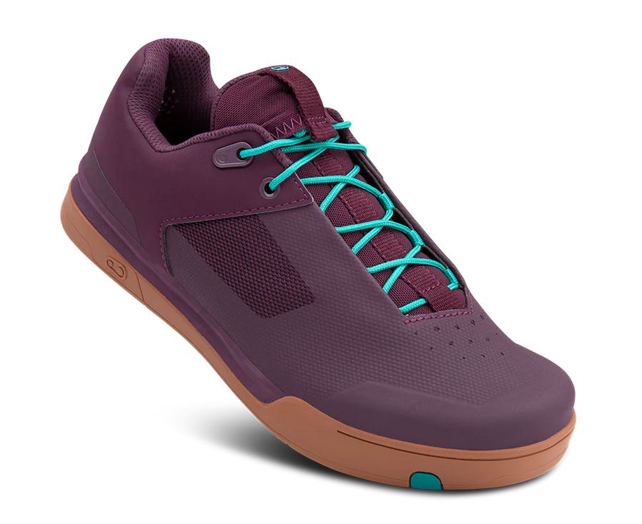 Crank Brothers Mallet Lace Men's Clipless Shoe - Purple / Teal Mountain Shoes