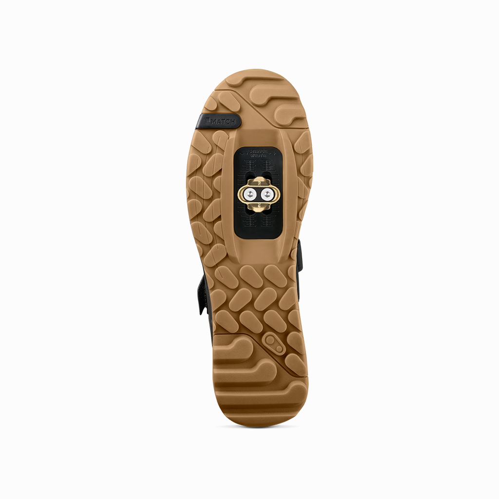 Crank Brothers Mallet Trail Boa Clipless Shoe Black/Gold/Gum - Mountain Shoes - Mallet Trail BOA Mountain Shoe