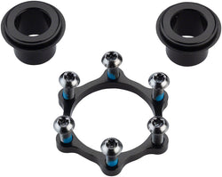 MRP Better Boost Endcap Kit - Converts 15mm x 100mm to Boost 15mm x 110mm - fits Stan's Neo 6-bolt MPN: WB-17-5202 UPC: 702430174015 Front Axle Conversion Kit Better Boost Adaptor Kits