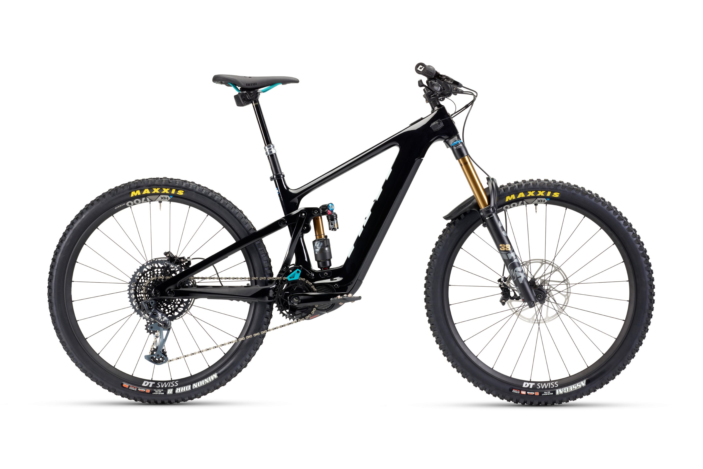 Yeti 160E Turq Series Complete E Bike w T2 X01 Build Black