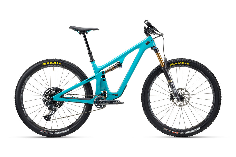Yeti SB120 Turq Series Complete Bike w/ SRAM T2 90/X0 T-Type Build, Turquoise Mountain Bike SB120