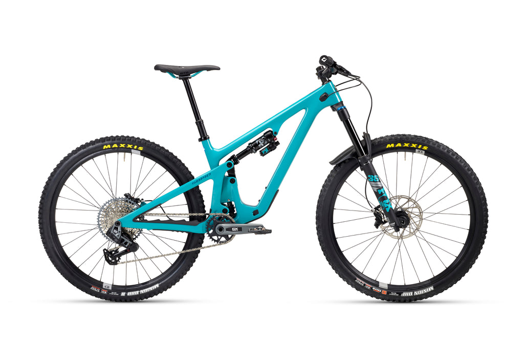 Yeti SB140 29" Carbon Series Complete Bike w/ C3 GX T-Type Lunch Ride Build Turquoise Mountain Bike SB140 LR