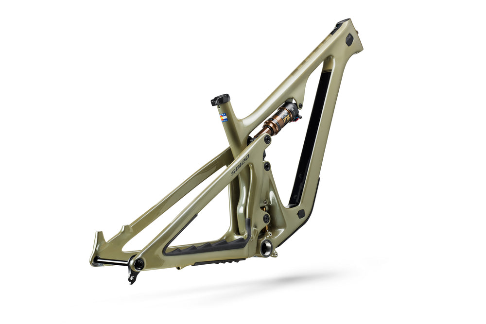 Yeti SB120 Turq Series Frame Only w Fox DPS Lichen Mountain Frame Mfg Worldwide Cyclery