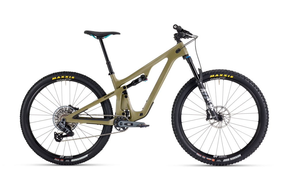 Yeti SB120 Carbon Series Complete Bike w/ SRAM C3 GX AXS T-Type Build, Lichen