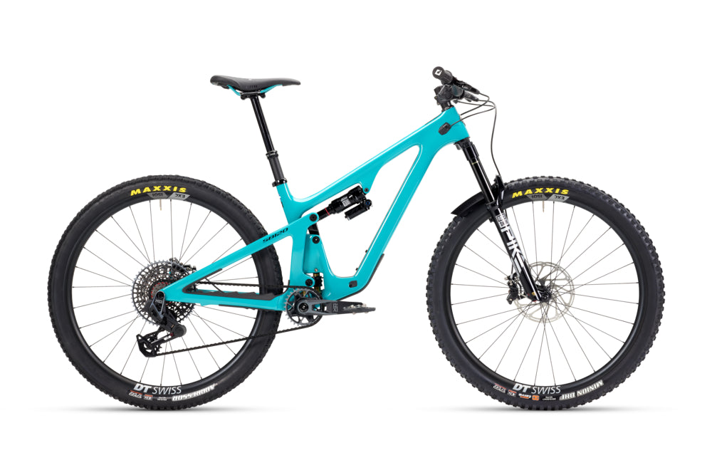 Yeti SB120 Turq Series Complete Bike w/ T3 X0 T-Type Lunch Ride Carbon Wheel Build Turquoise Mountain Bike SB120