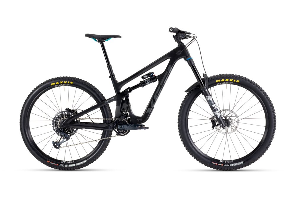 Yeti SB160 Carbon Series Complete Bike w/ C3 GX T-Type AXS Build Black Mountain Bike SB160