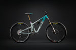 Yeti SB160 Turq Series 40th Anniversary Team Edition Complete Bike w/ XTR Build, Gray/Turq Mountain Bike SB160