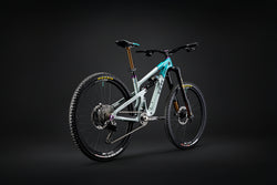 Yeti SB160 Turq Series 40th Anniversary Team Edition Complete Bike w/ XTR Build, Gray/Turq - Mountain Bike - SB160