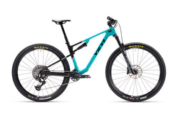 Yeti ASR Carbon Series T-Type Complete Bike w/ C2 SRAM 90 Series T-Type, Sid Ultimate Build Turquoise Mountain Bike ASR