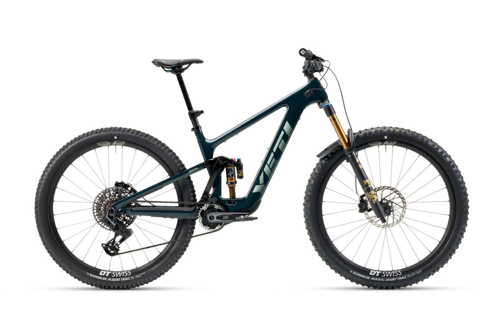 Yeti MTe Turq Series Complete E-Bike w/ T3 X0 T-Type Build, 580wh, Midnight
