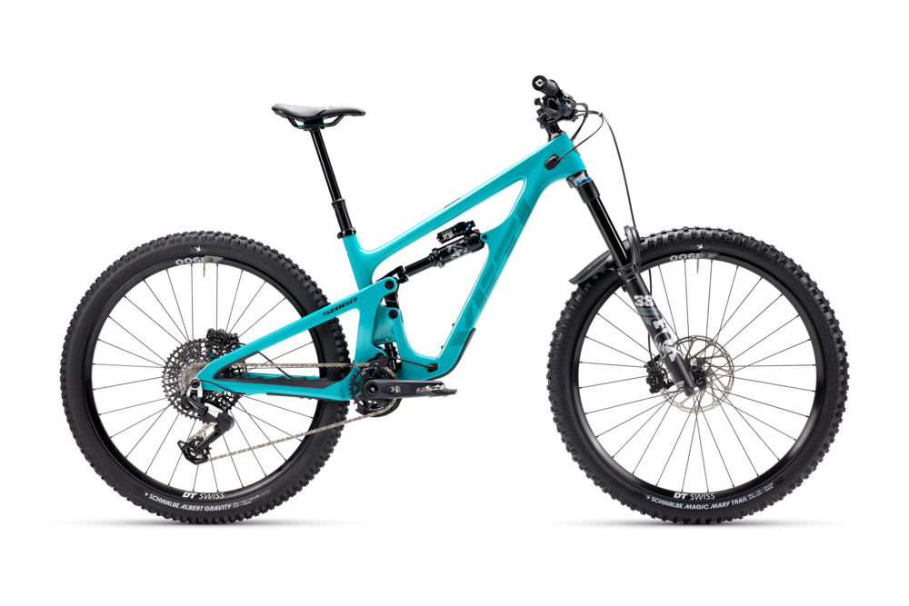Yeti SB160 Carbon Series Complete Bike w/ C2 SRAM 90 T-Type Series Build Turquoise Mountain Bike SB160