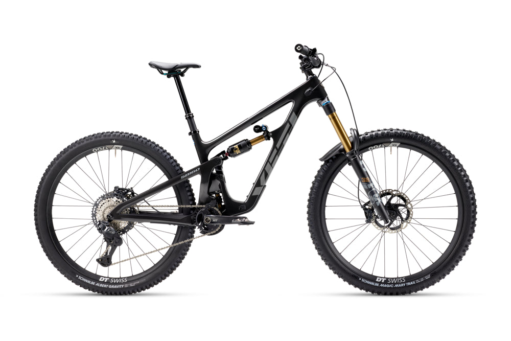 Yeti SB160 Turq Series Complete Bike w/ T1 Shimano XT Di2 Carbon Wheels Build Black Mountain Bike SB160