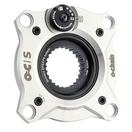 OChain S, Easy External Adjust, Bosch 55mm Chainline, Silver MPN: SPB55 UPC: 739988403830 Crank Spider S Easy Bosch 55mm Chainline